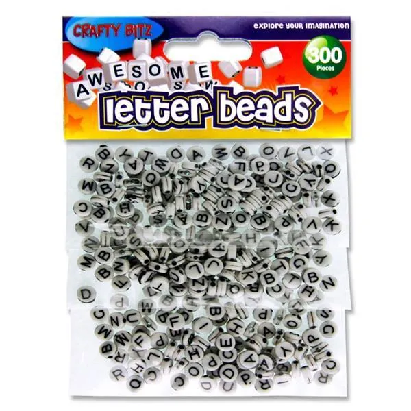 ■ Crafty Bitz - Letter Beads - Pack of 300