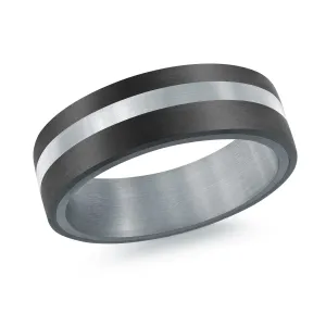 14K White Gold Ring from the Tantalum Collection by Malo - MRDTS-023-7W