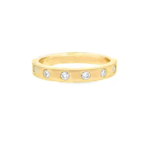 .20ct 14k Yellow Gold Diamond Band