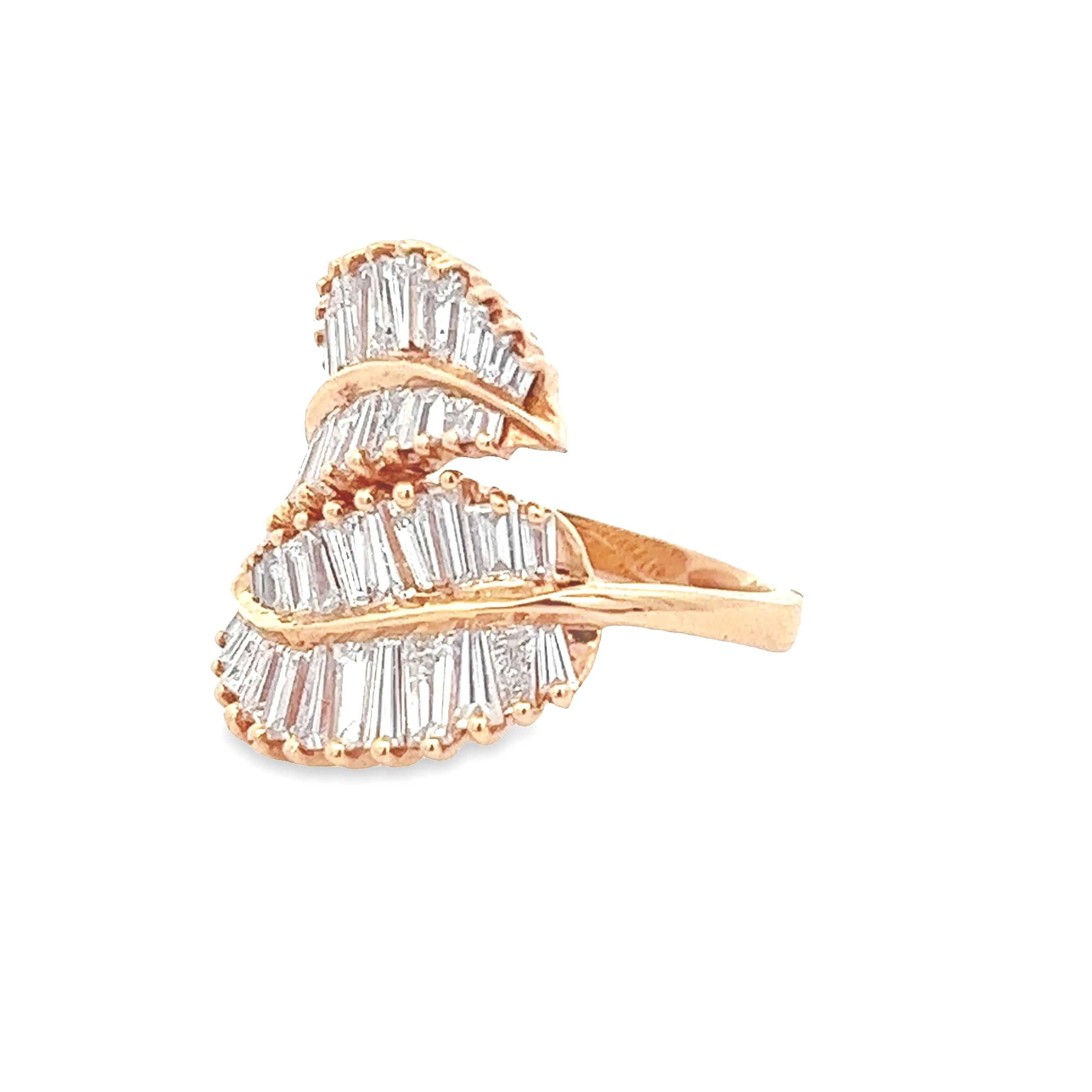 2.64ct 18k Rose Gold Diamond Ring