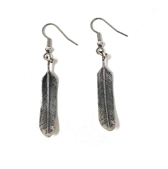 3D Feather Earrings