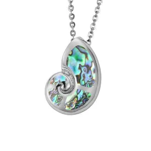 Abalone Liilii Nautilus Shell Pendant