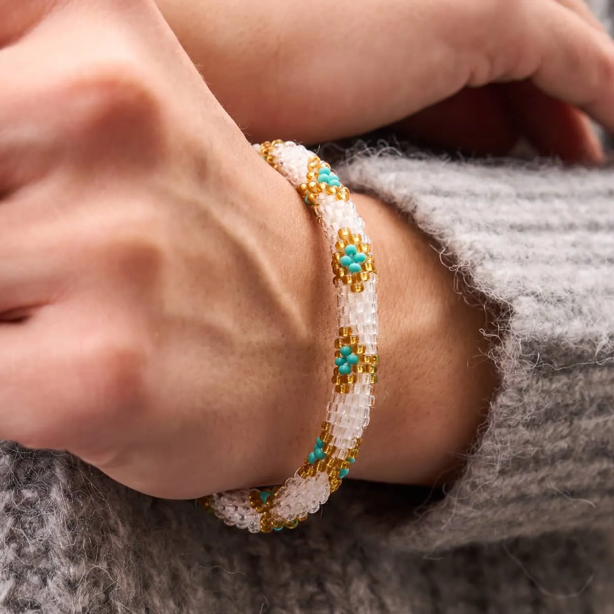 Adorned | Himalayan Glass Bead Bracelet