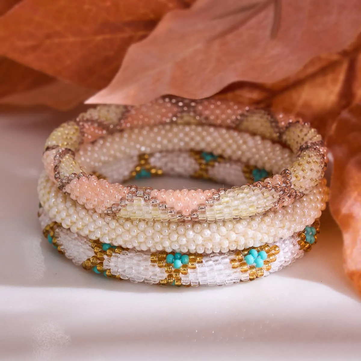 Adorned | Himalayan Glass Bead Bracelet