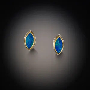 Australian Opal Stud Earrings