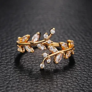 Autumn Leaf Ring