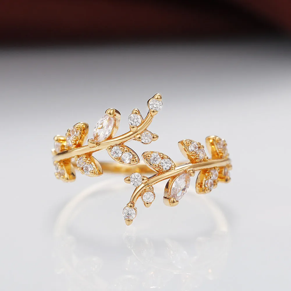 Autumn Leaf Ring