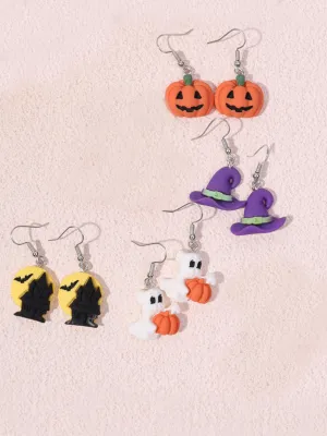 Bewitching Blings Halloween Earrings