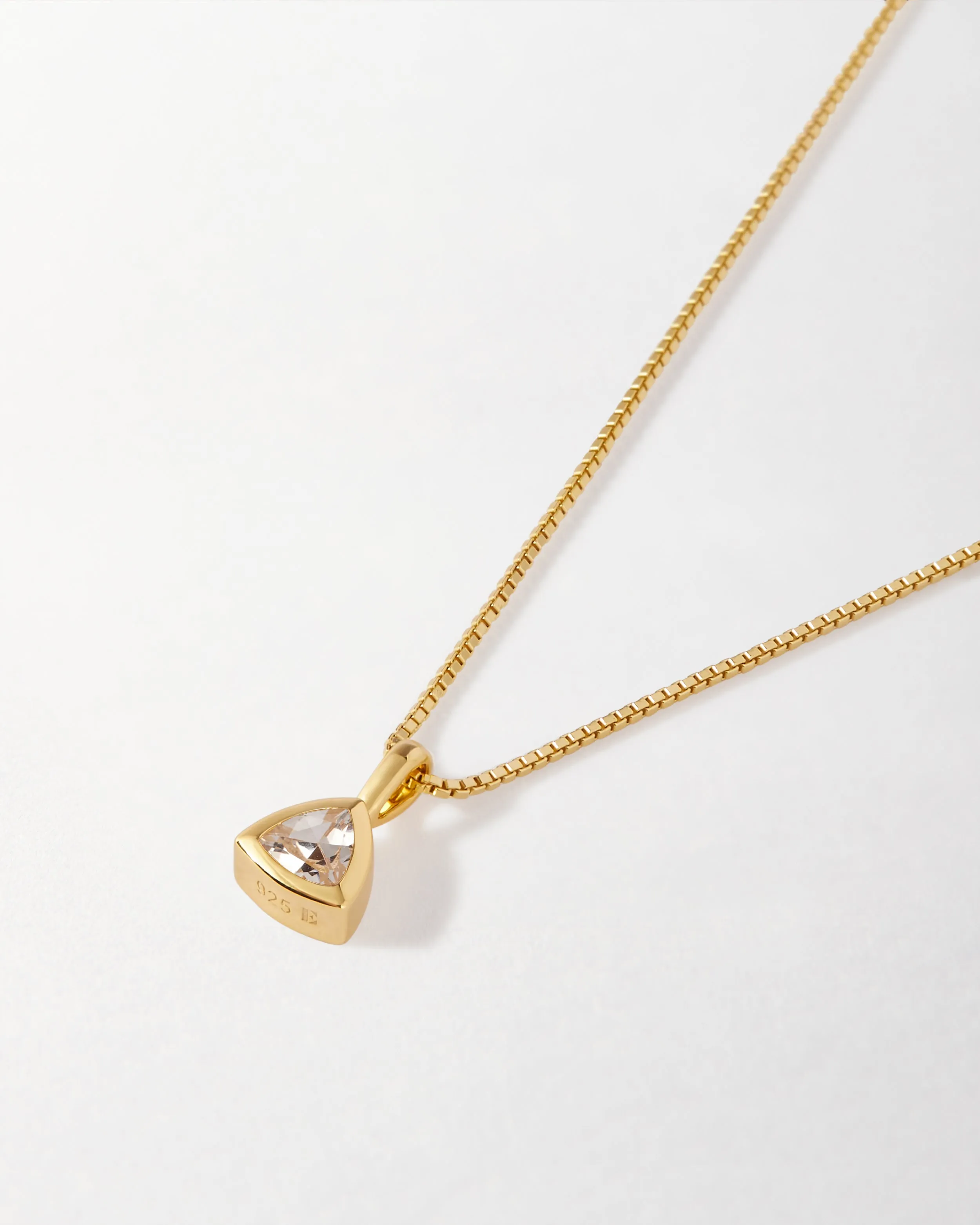 Birthstone Necklace - Gold