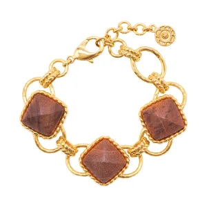 Blandine Chain Bracelet - Teak