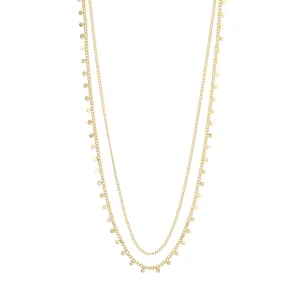 Bloom Gold Plated 2-in-1 Necklace Set