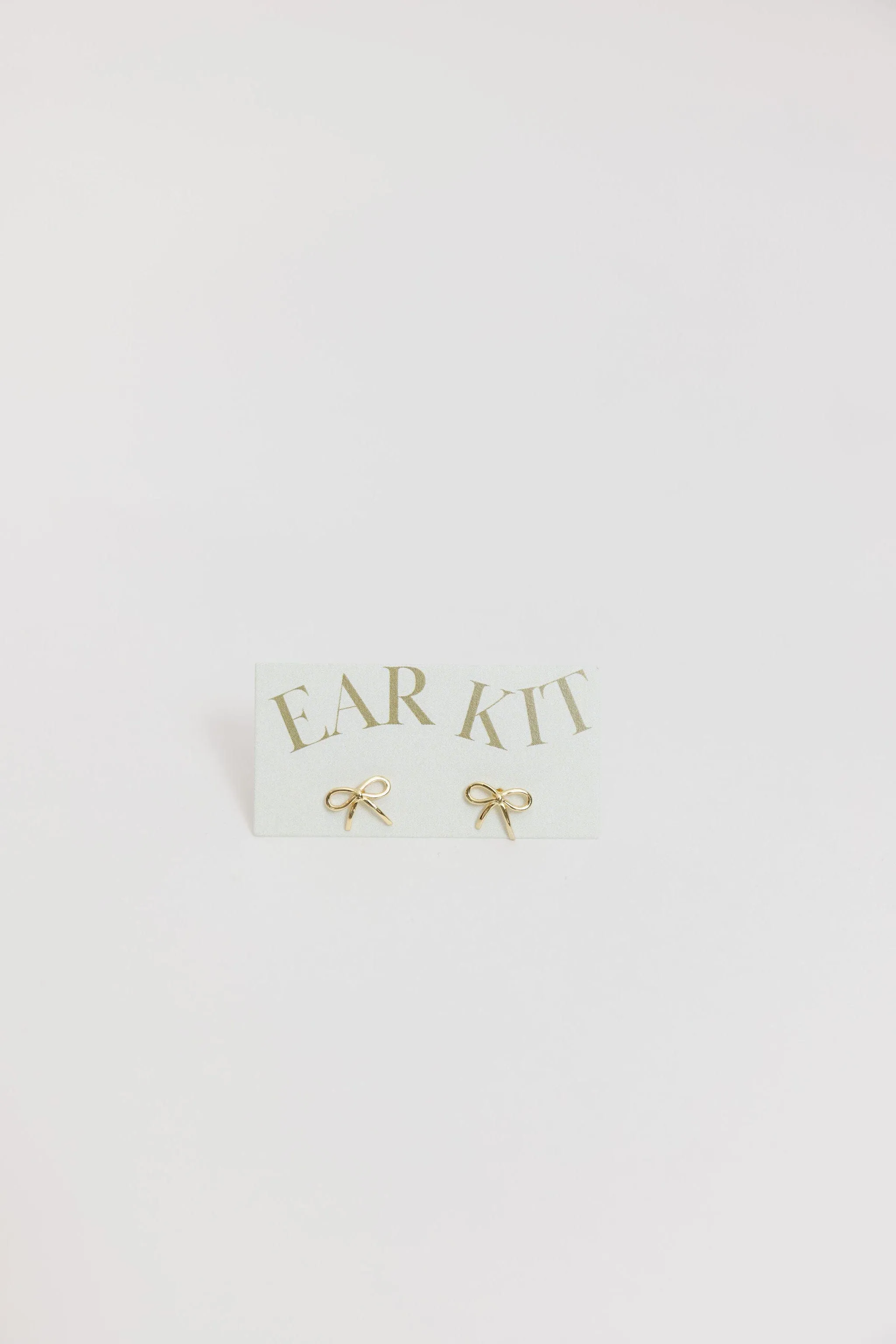 Bow Stud Earrings by Ear Kit in Bold