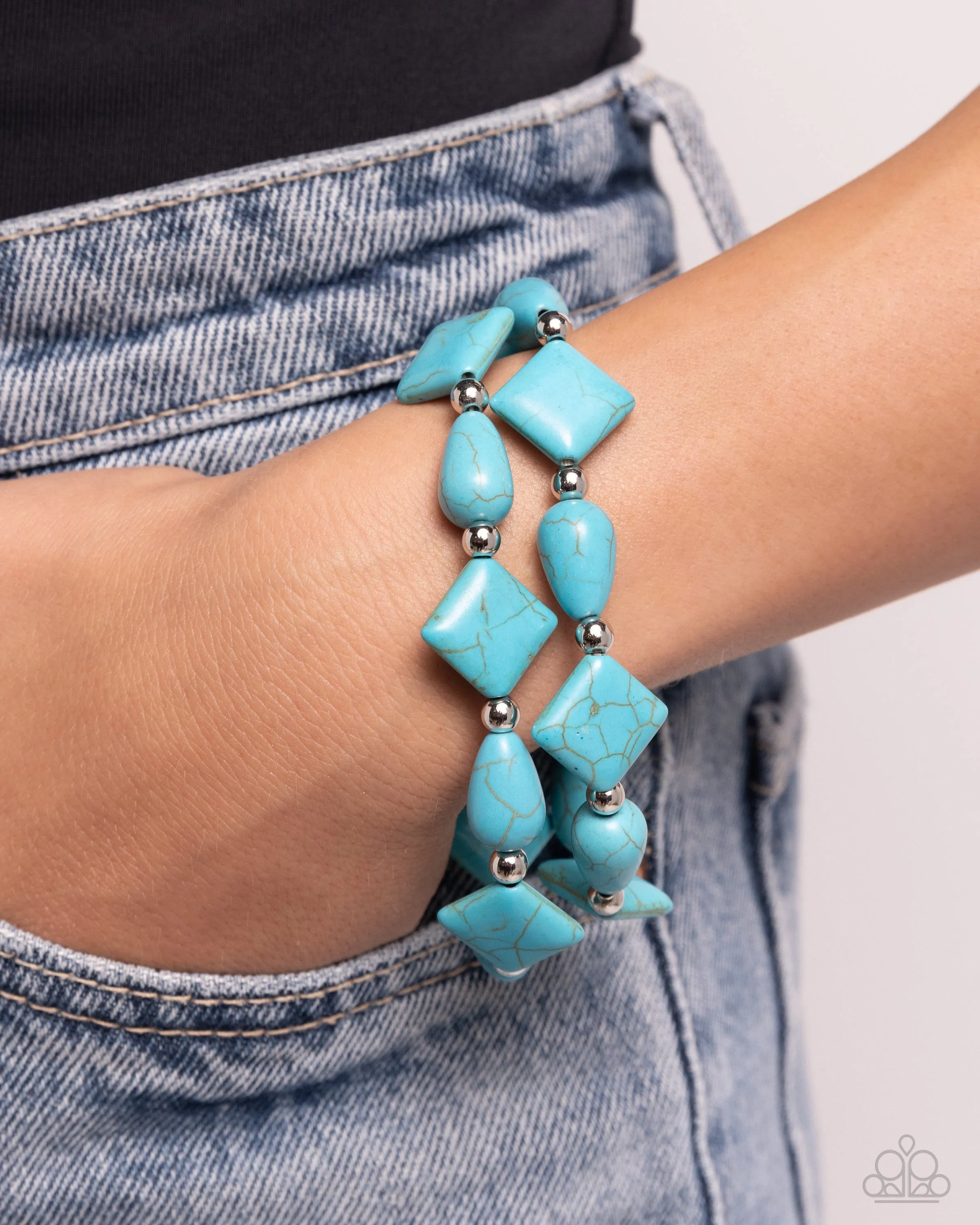 Bracelets EARTHY Riser - Blue B2103