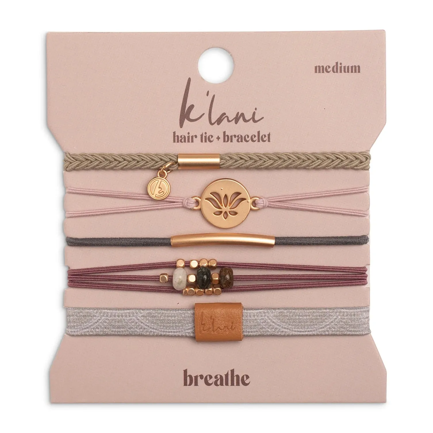 Breathe Hair Tie Bracelets