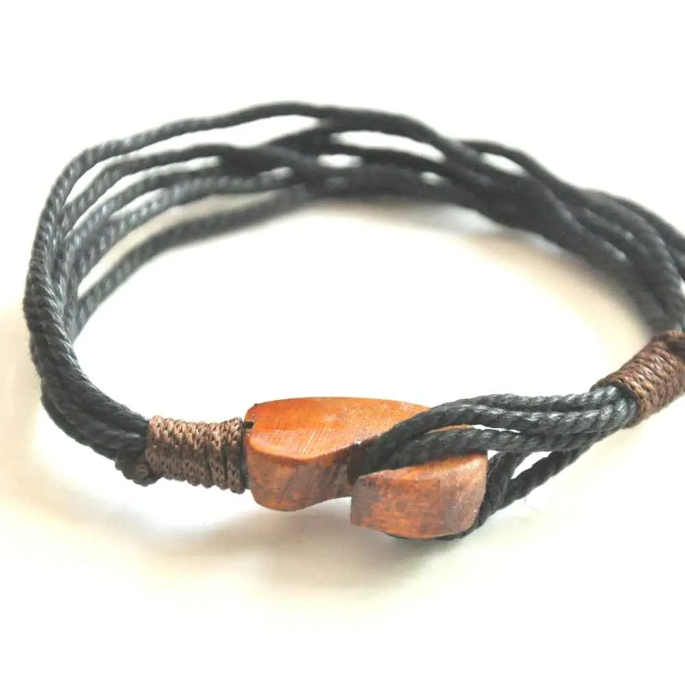 Calming Bamboo Multi Strand Bracelet-Alto Vida