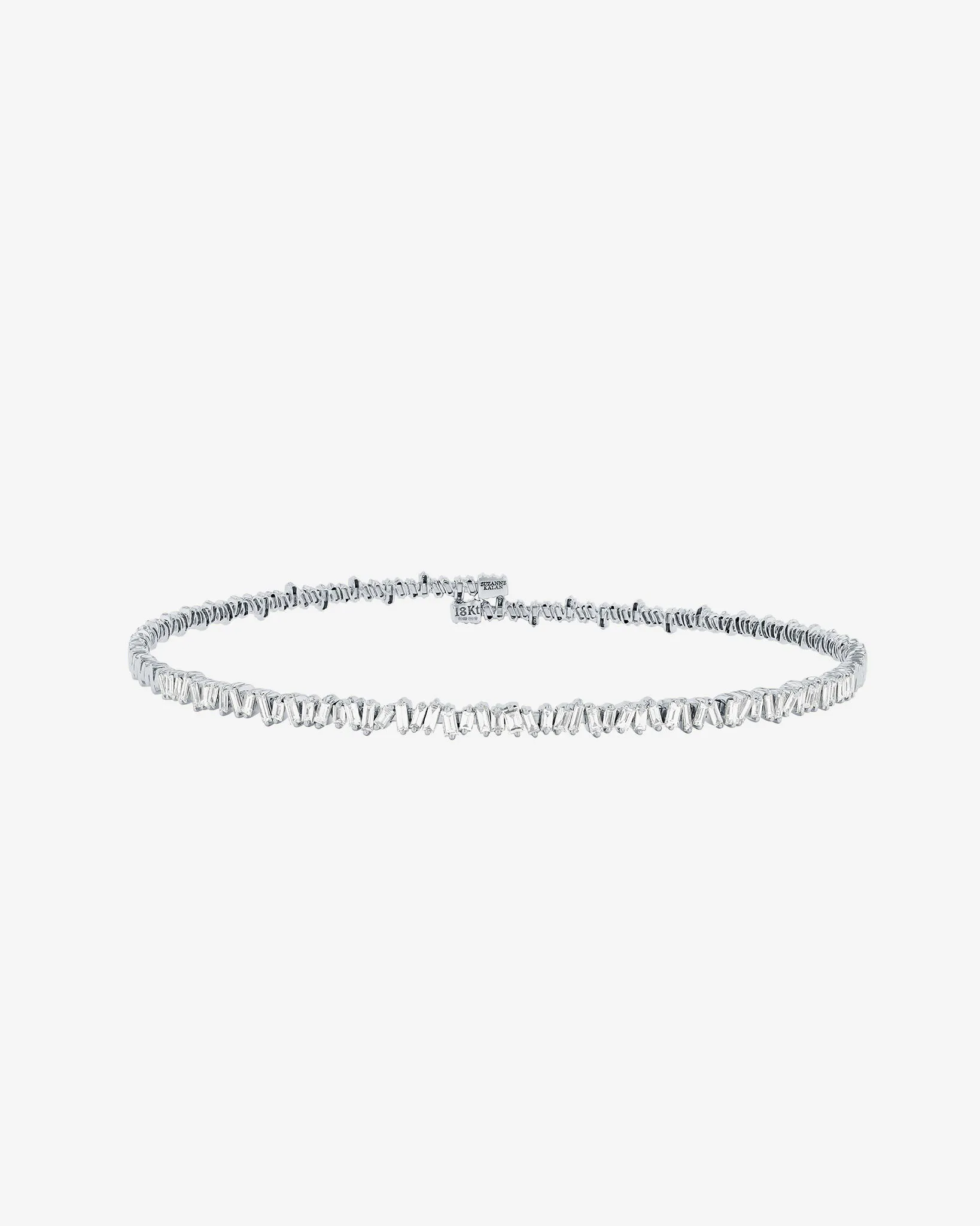 Classic Diamond Half Baguette Choker