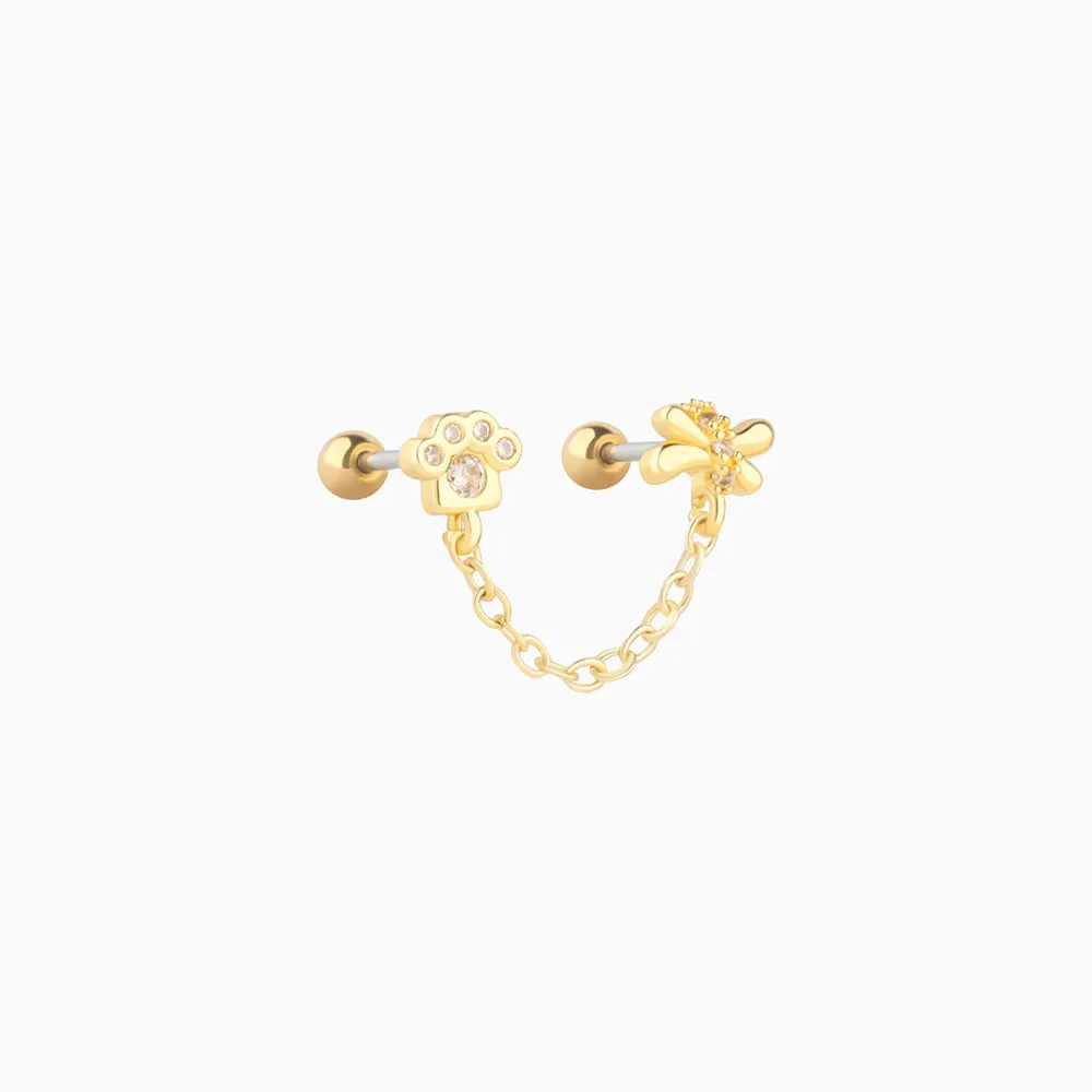 🐾Claws Chain Earring