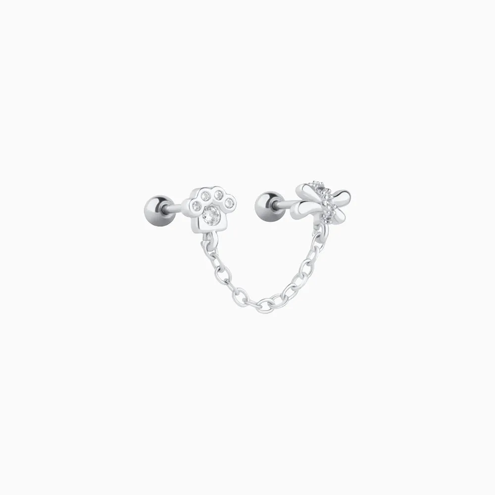 🐾Claws Chain Earring