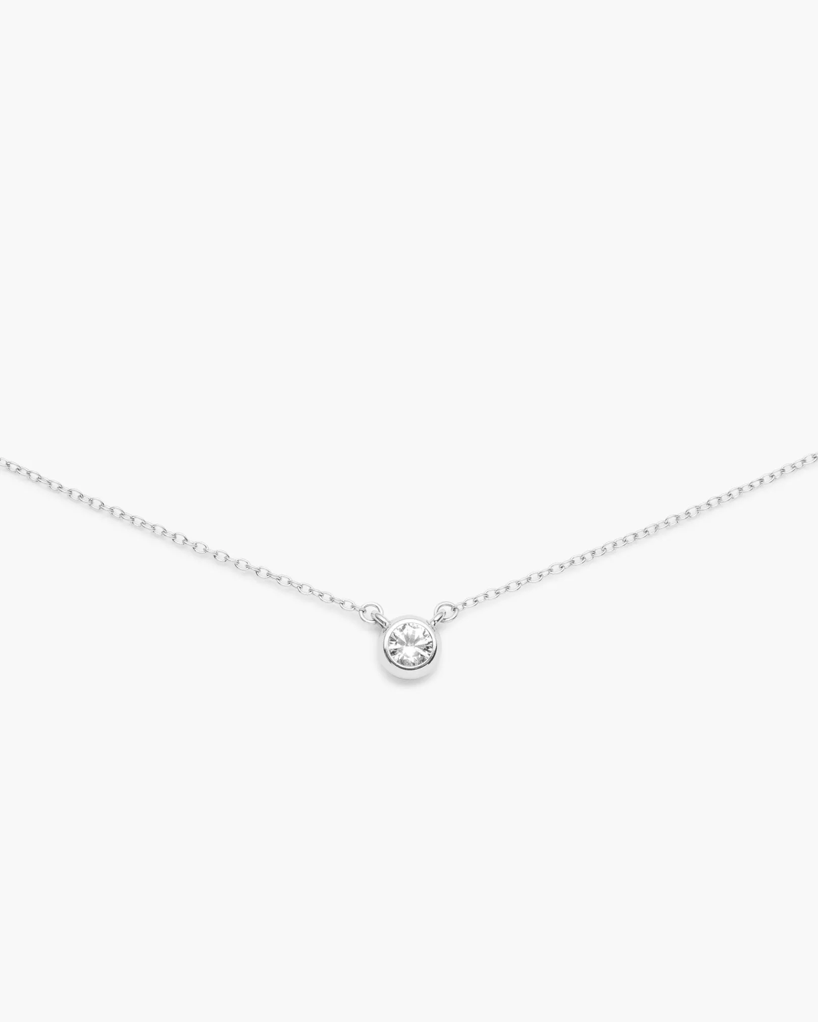 Cora White Sapphire Choker