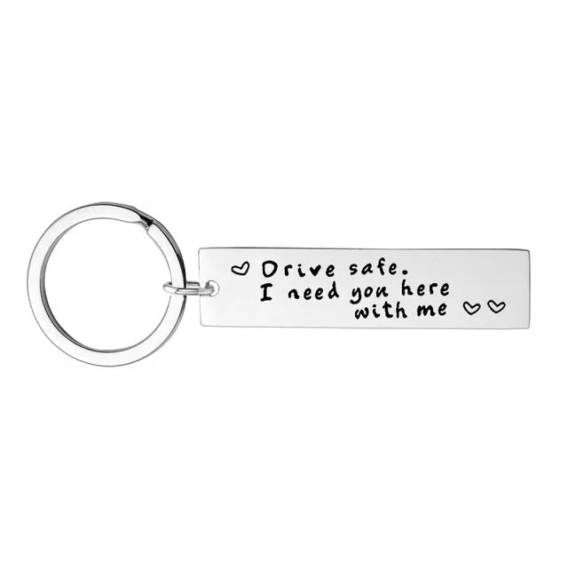 Custom Keyring Engraved