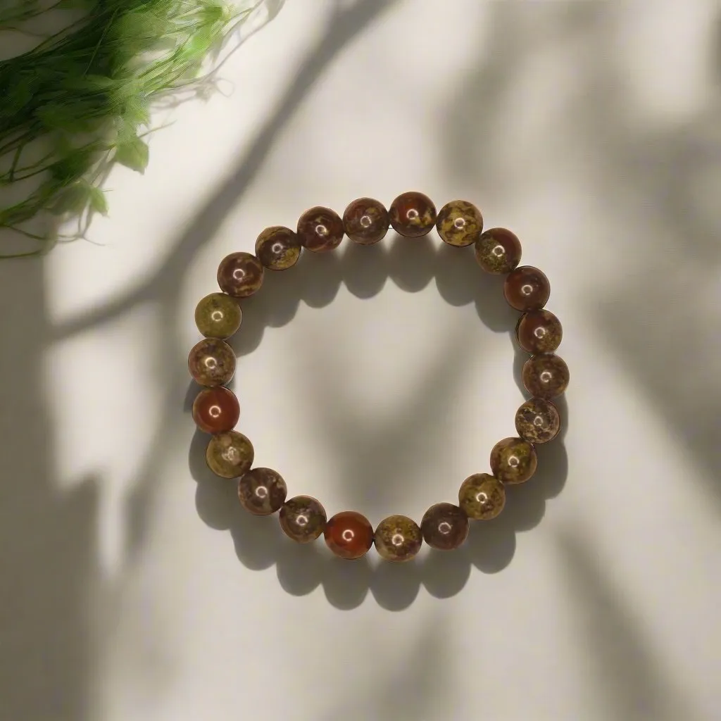 Dragon's Blood Jasper Bracelet