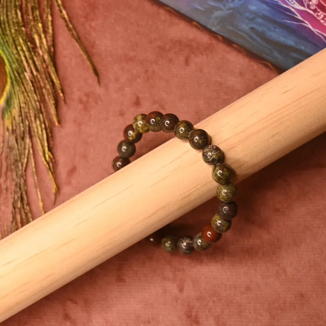 Dragon's Blood Jasper Bracelet