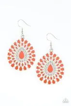 Earrings City Chateau - Orange E107