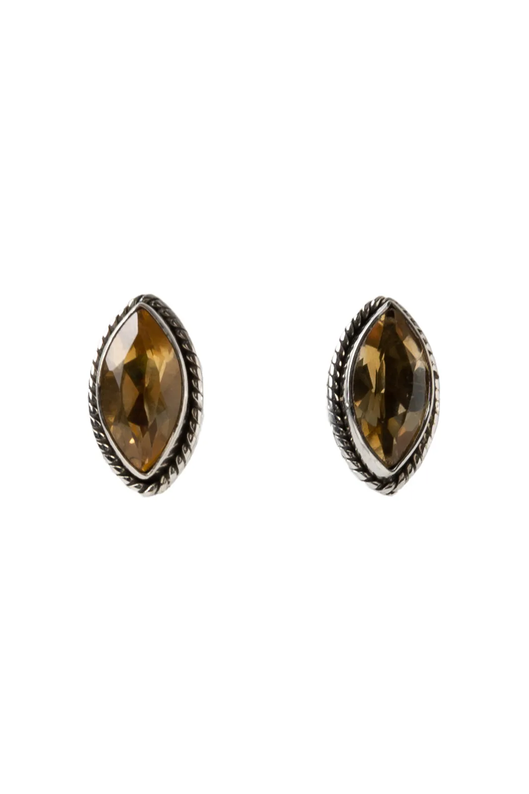 Effie Citrine Studs