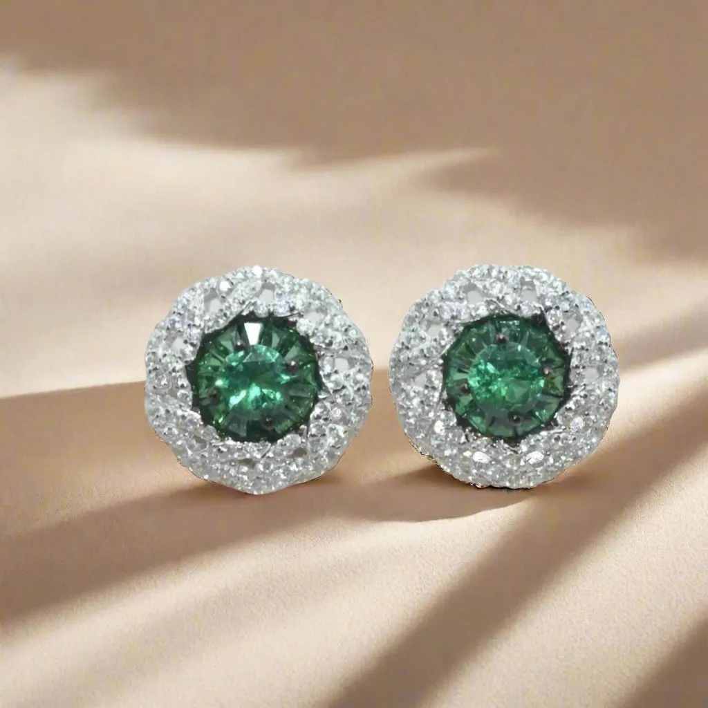 Emerald Enchantment earrings