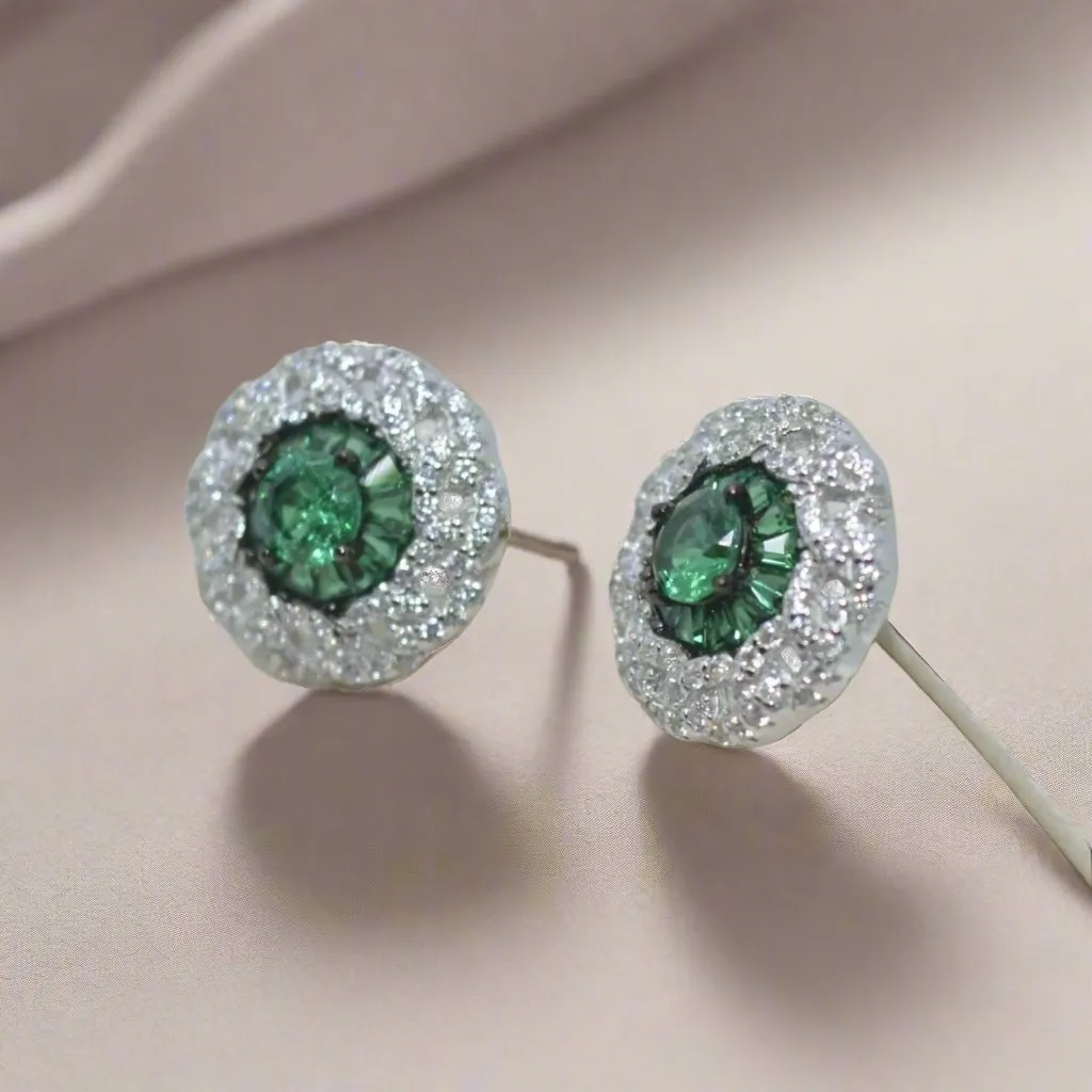 Emerald Enchantment earrings