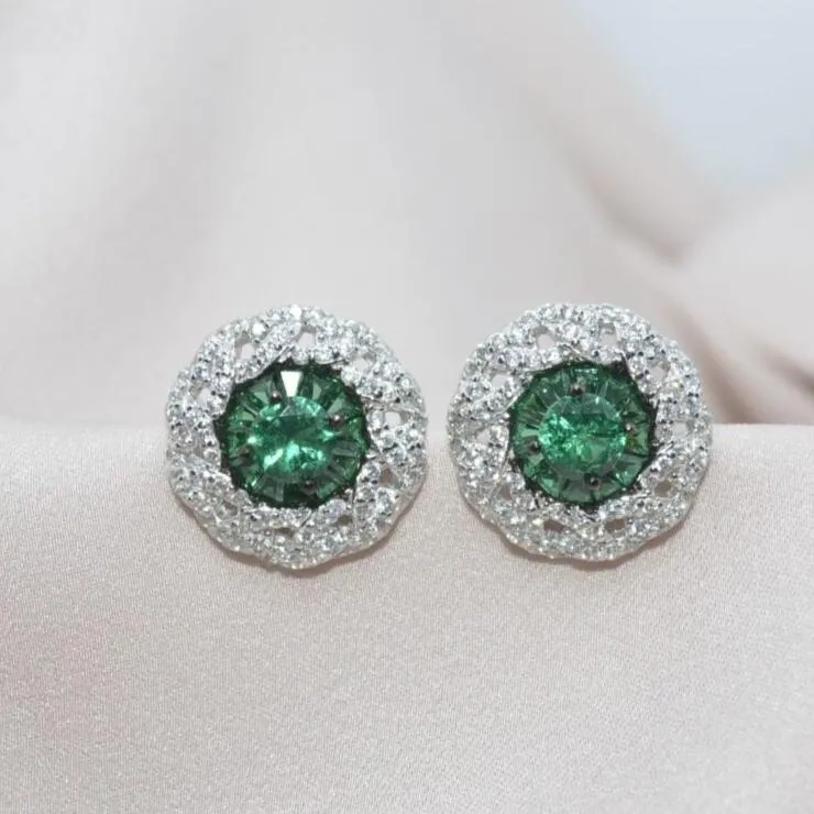 Emerald Enchantment earrings