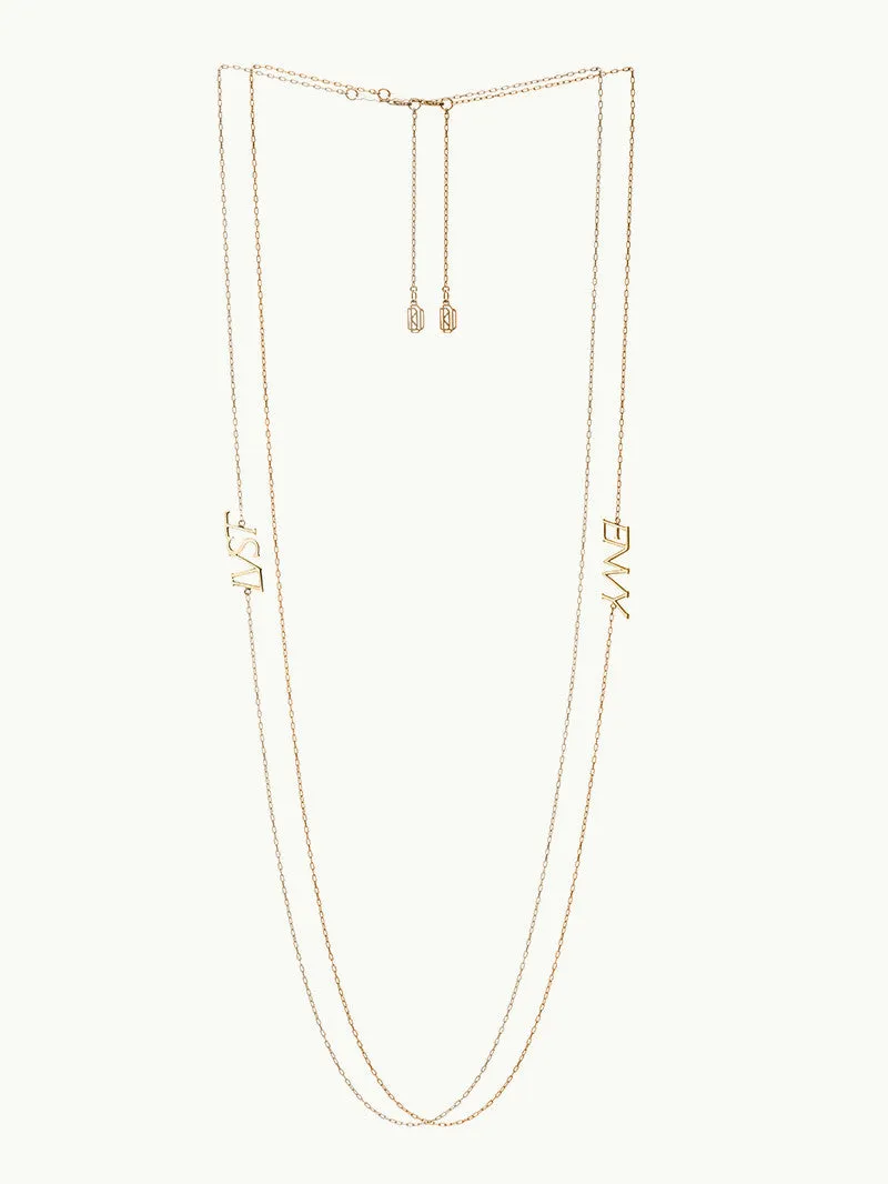 Envy Pendant Necklace In 18K Yellow Gold