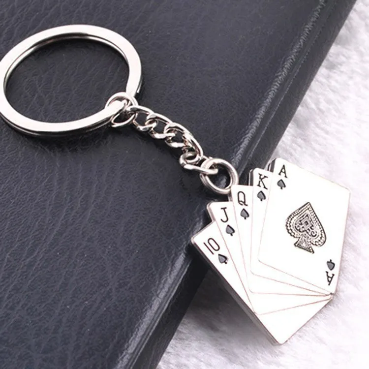 Fashion Keychain Male Personality Metal Key Chain Key Ring Funny Gift