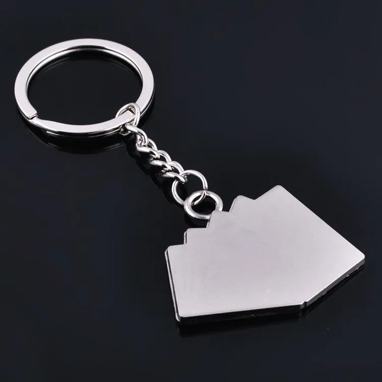 Fashion Keychain Male Personality Metal Key Chain Key Ring Funny Gift