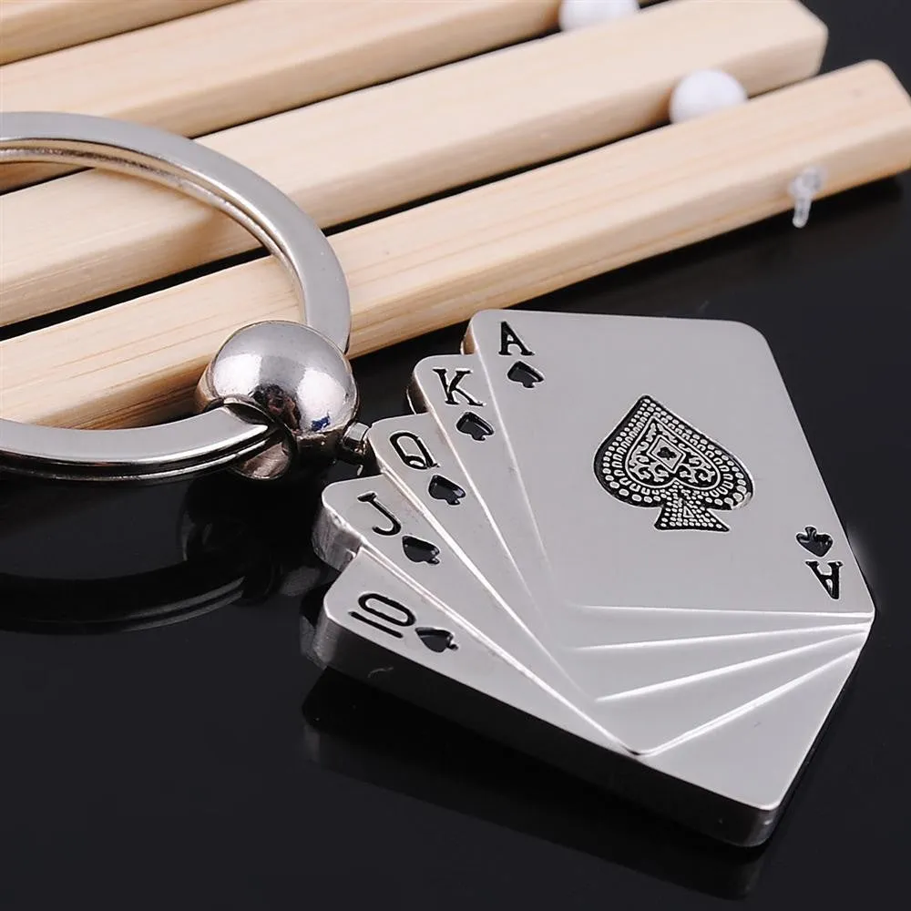 Fashion Keychain Male Personality Metal Key Chain Key Ring Funny Gift