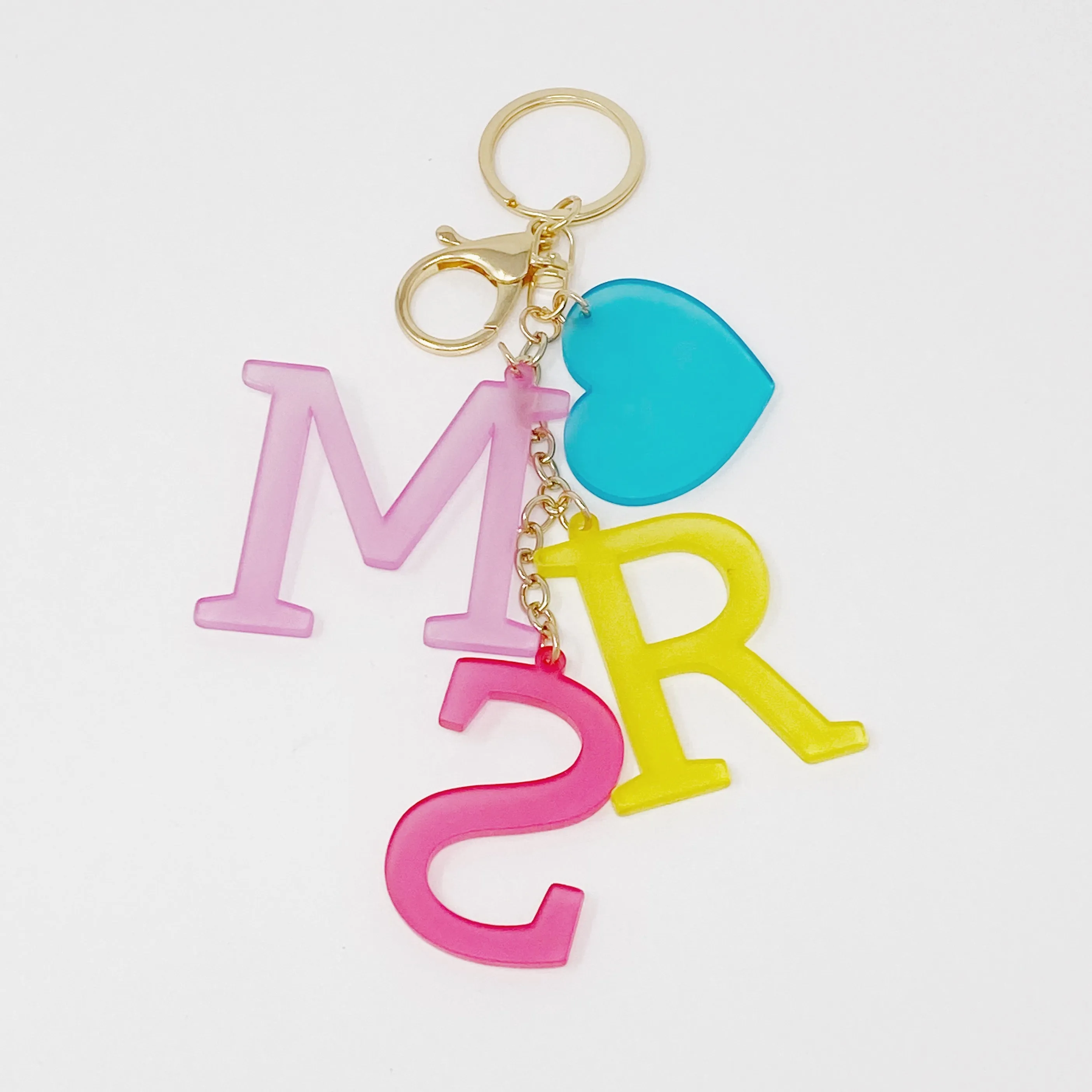 Favorite Word Jingle Key Chain