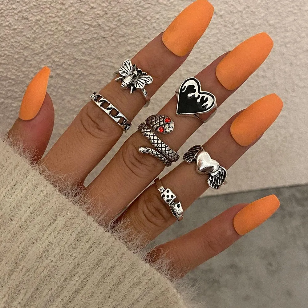 Femme Boho Matching Ring Set