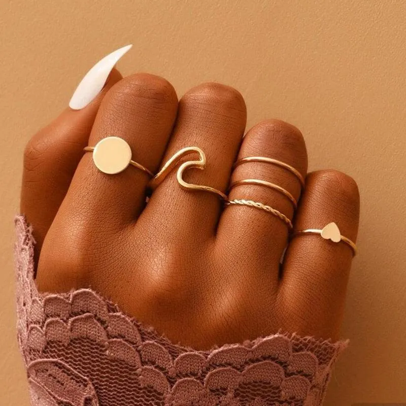 Femme Boho Matching Ring Set