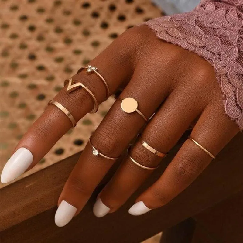 Femme Boho Matching Ring Set