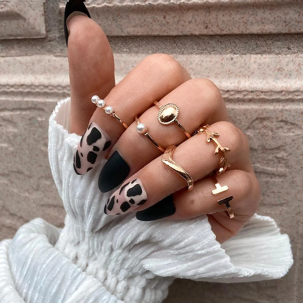 Femme Boho Matching Ring Set