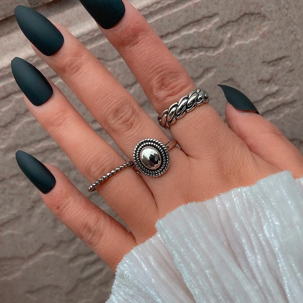 Femme Boho Matching Ring Set