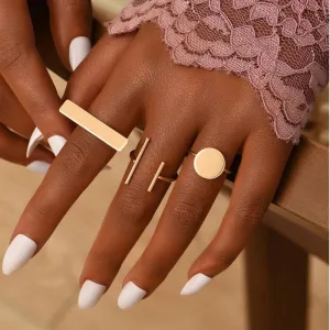 Femme Boho Matching Ring Set