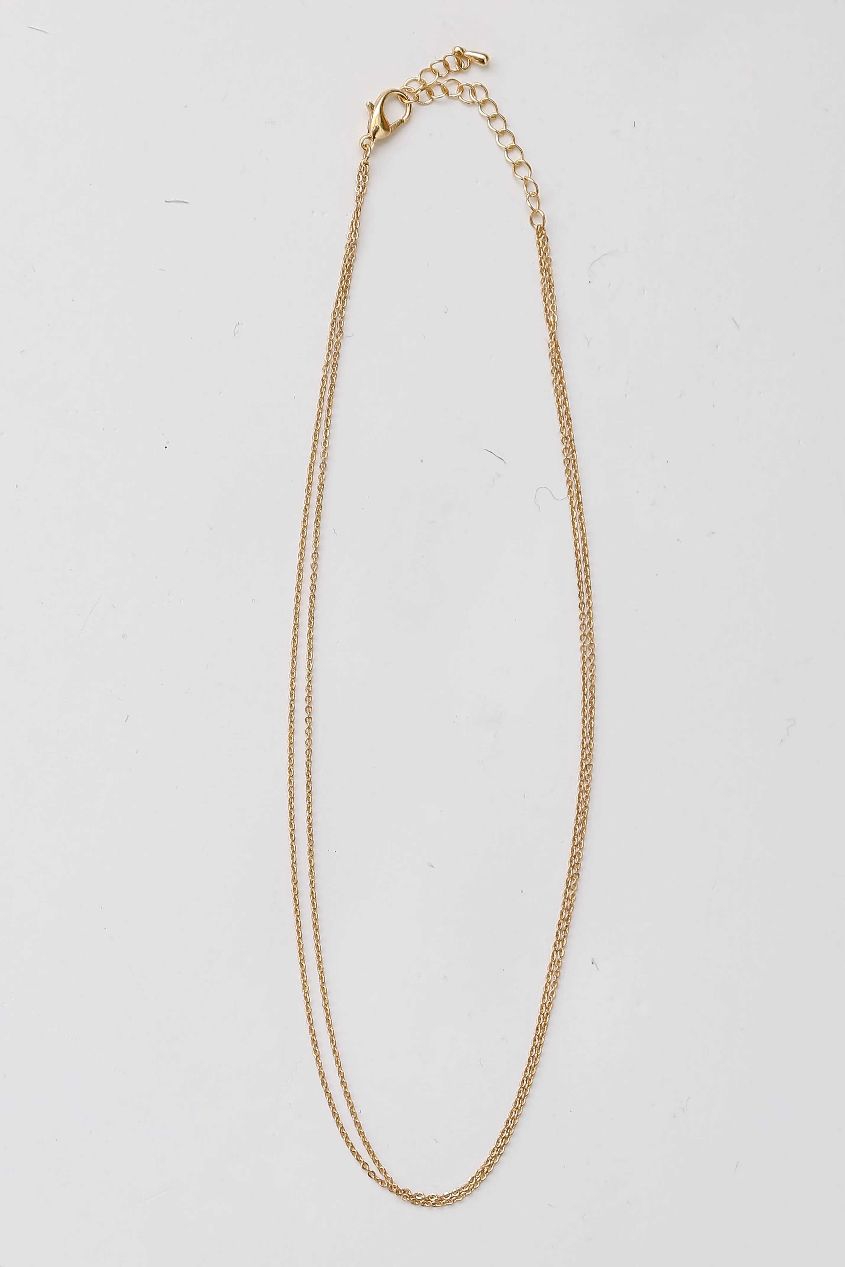 FINAL SALE - Olivia Gold Layered Chain Necklace