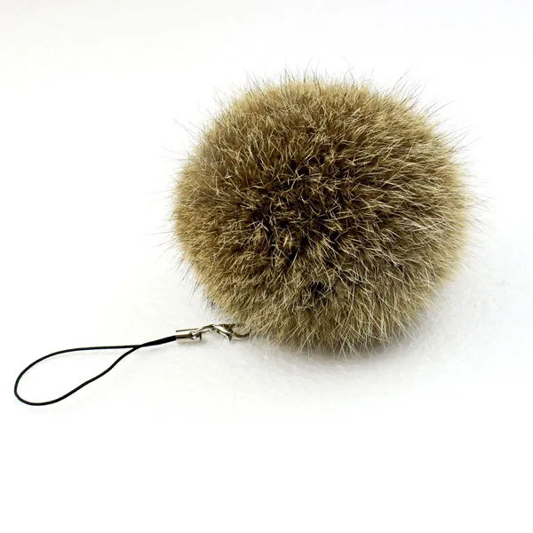 fur pom keychain Real Rabbit Fur Ball Key chains fur keyring porte clef llaveros Key Chain For Bag Charm navidad regalos