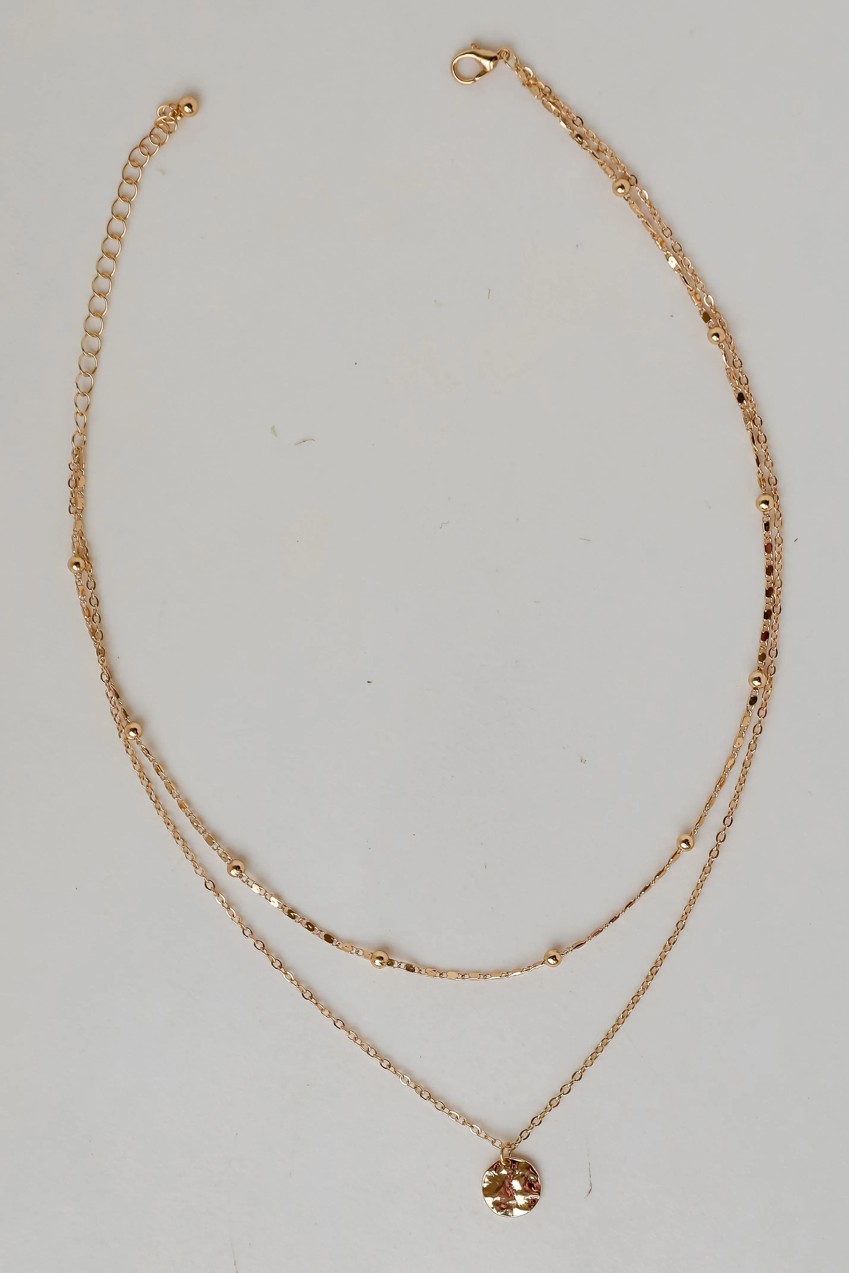 Joanna Gold Layered Chain Necklace