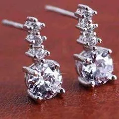 Little Dipper IOBI Crystals Stud Earrings For Woman