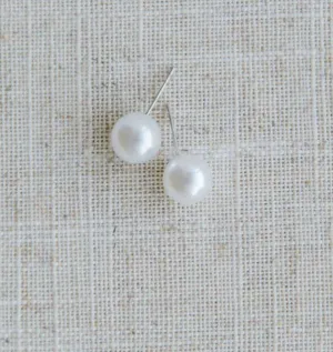 Medium Hogan Pearl Earrings