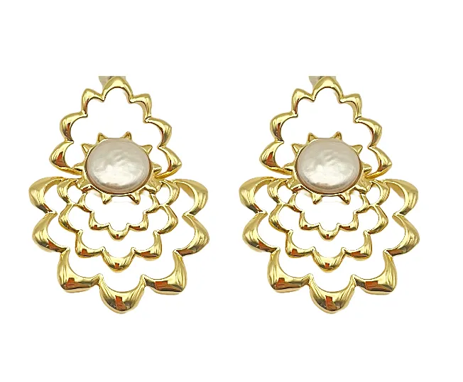 Mignonne Gavigan St. Barts Earring in White Gold