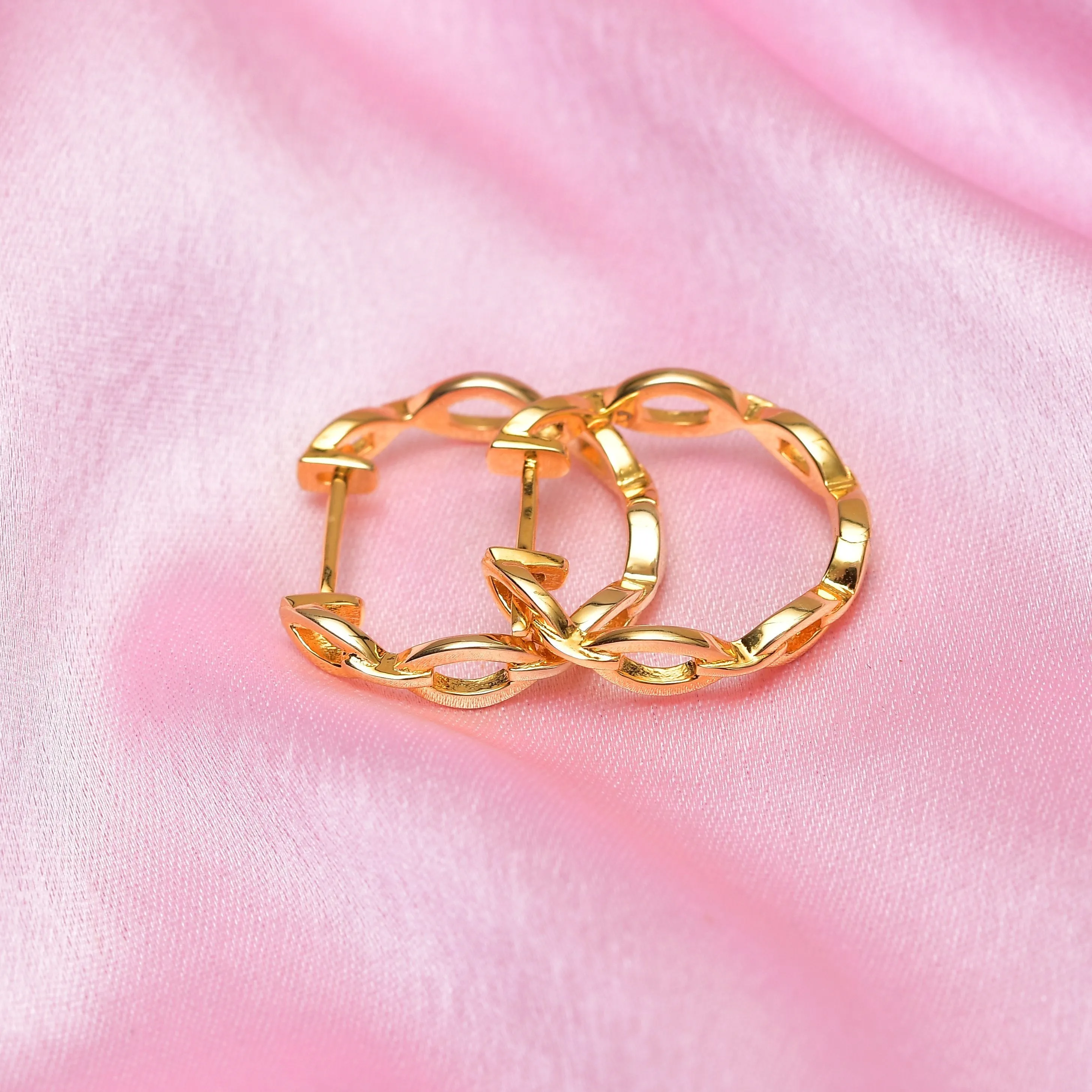 Molto Multi Link Hoop Earrings