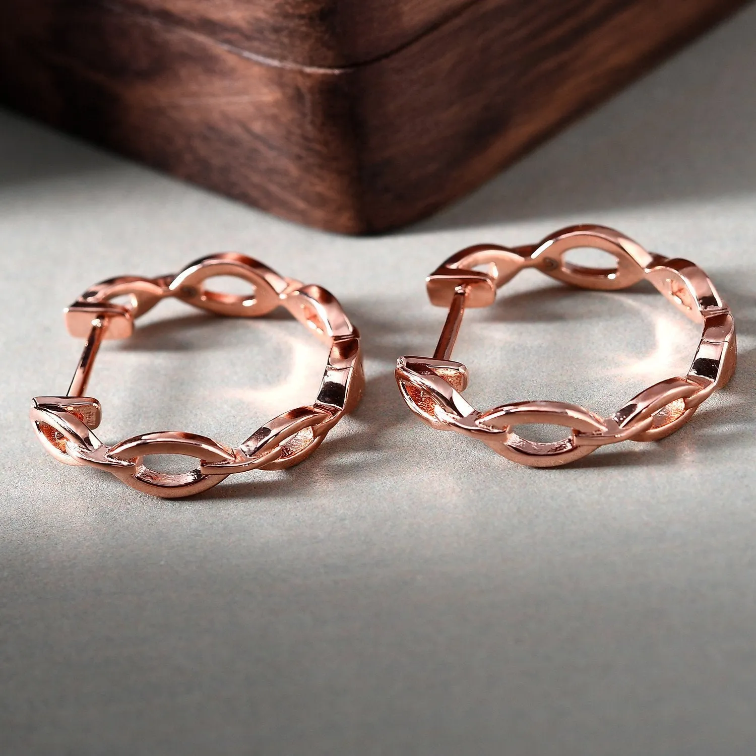 Molto Multi Link Hoop Earrings